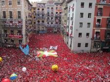 Chupinazo de Sanfermines 2012.