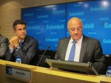 Jaume Guardiola y Josep Oliu, en rueda de prensa