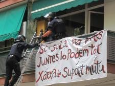 Desahucio En El Barrio Del Clot