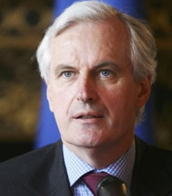 Michel Barnier, Comisario Europeo de Regulación Financiera
