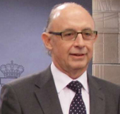 Cristóbal Montoro, ministro de Hacienda