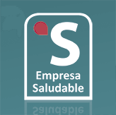 Empresa saludable con su sello distintivo