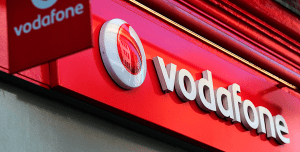 Marco tienda Vodafone.