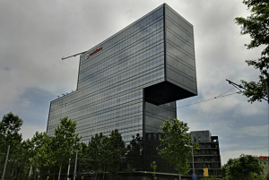 Edificio corporativo de Vodafone.