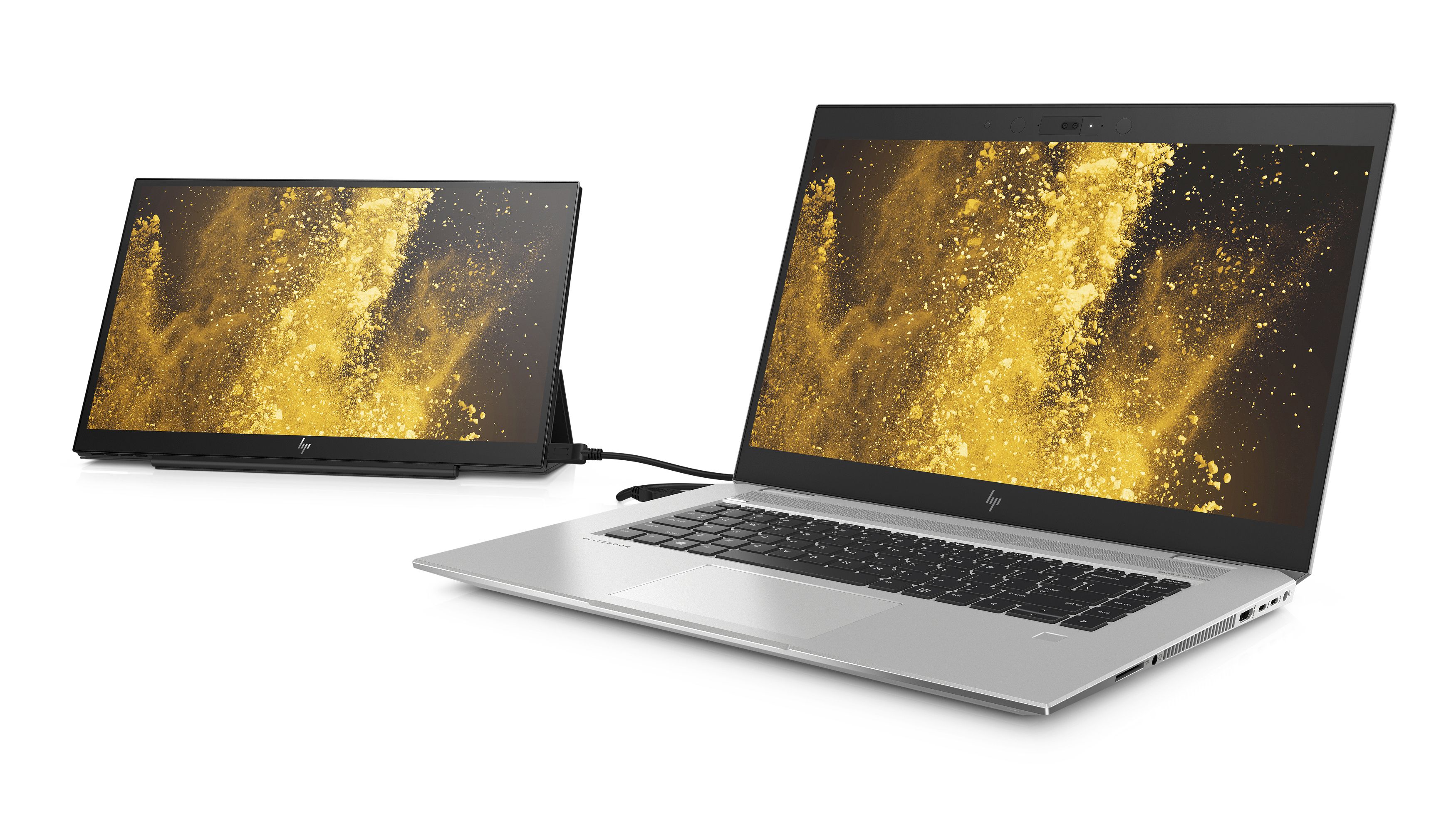 HP EliteDisplay S14 con conexión USB Tipo C