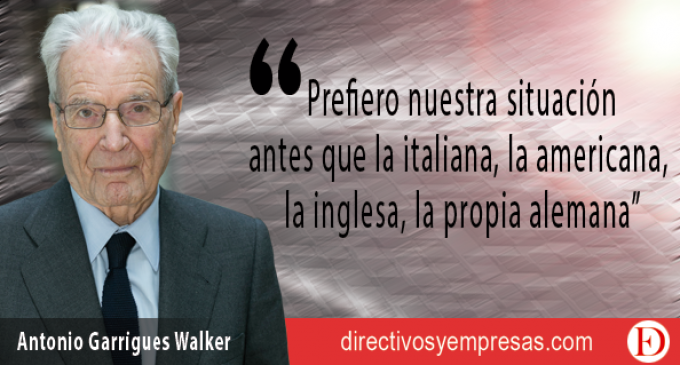 Garrigues y la incertidumbre: “en España hay déficit de mentalidad global”