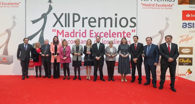 Madrid entrega sus Premios Madrid Excelente a la Confianza de los Clientes