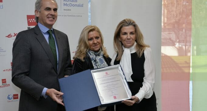 Madrid Excelente entrega su sello de calidad a la Fundación Ronald McDonlad