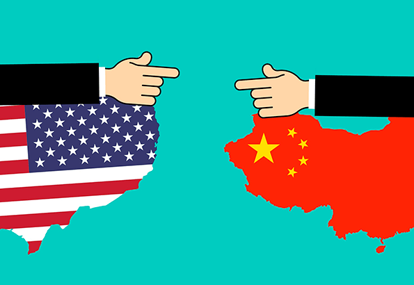 Guerra comercial entre Estados Unidos y China.