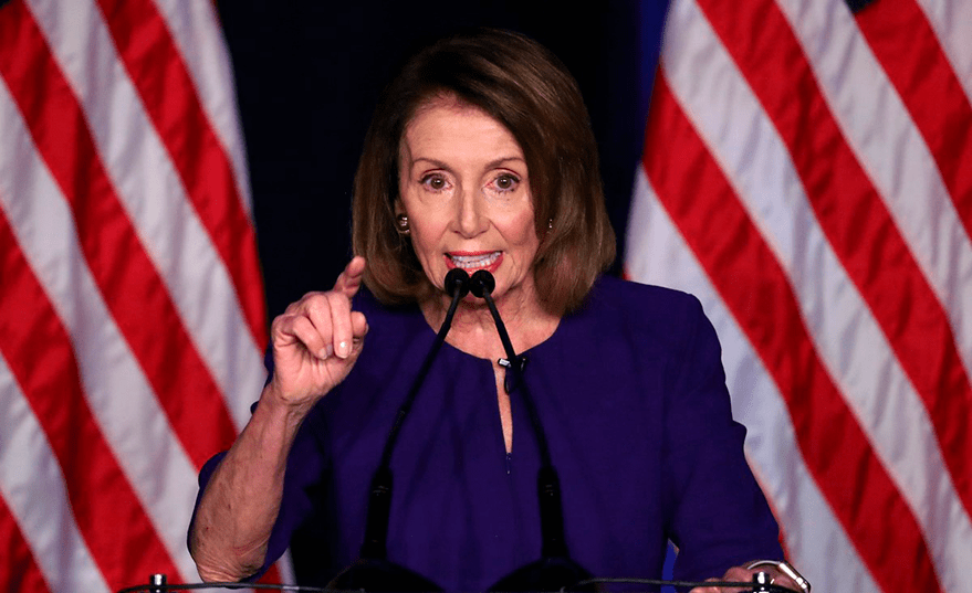 Nancy Pelosi, Presidenta demócrata de la Cámara de Representantes de Estados Unidos.