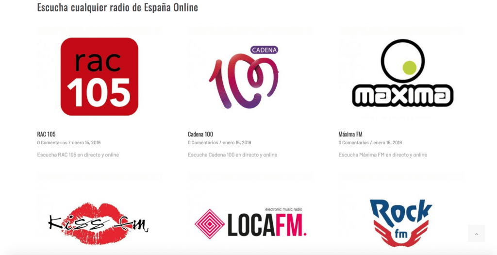 carrera concierto Por favor mira RadioFy, todas las radios de España a golpe de clic