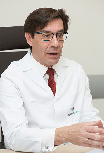 Consulta de urología del Dr. François Peinado.