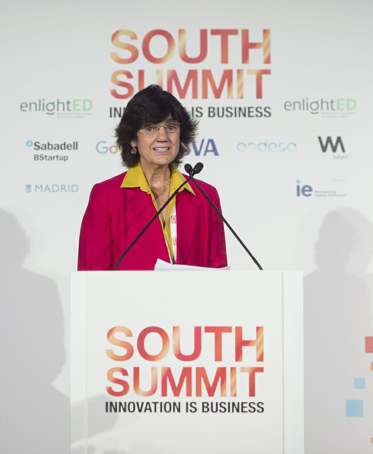 María Benjumea durante una jornada del South Summit 2018.