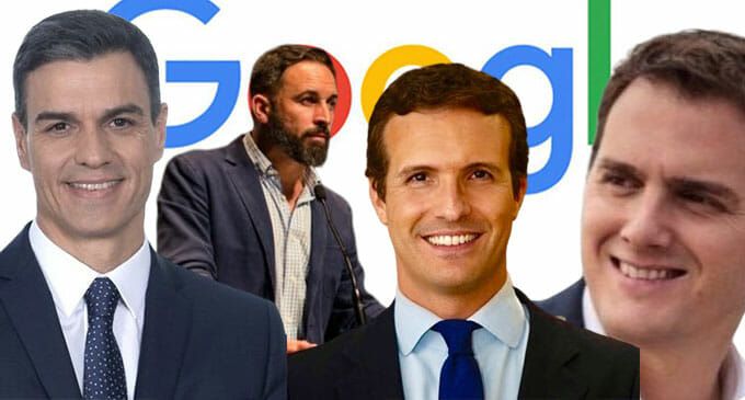 Los políticos más buscados en Google en marzo de 2019.