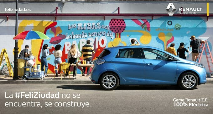 Renault lanza ‘FeliZiudad’ en Spotify, una innovadora forma de hacer marketing