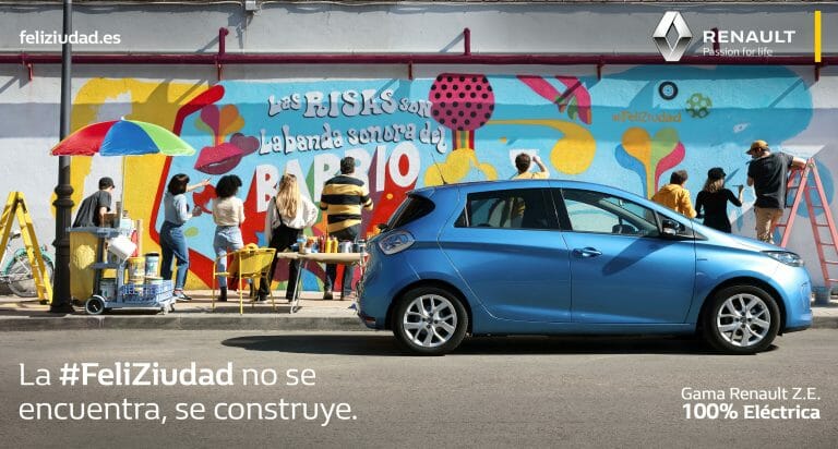 Renault y su FeliZiudad en Spotify.