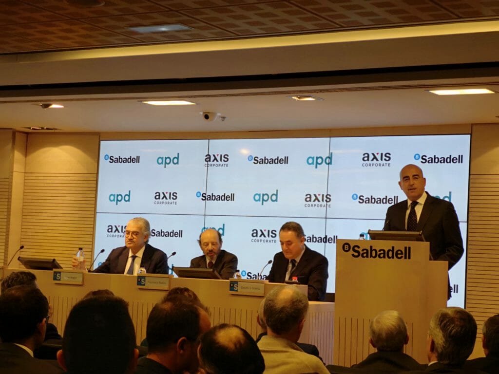 José Bogas, consejero delegado de Endesa, en la jornada de Axis Corporate.