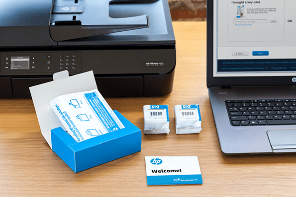 El servicio de HP Instant Ink.