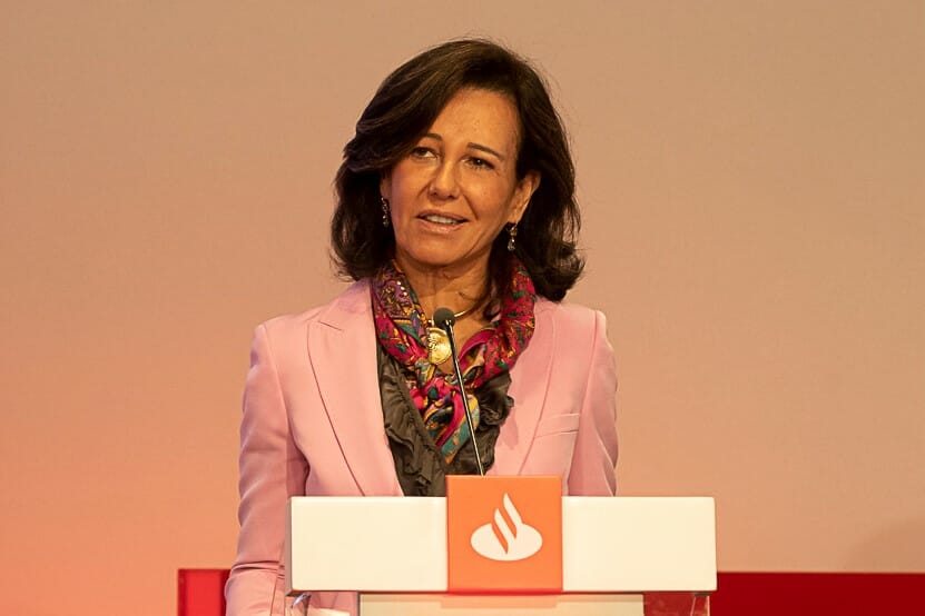 Ana Botín, presidenta de Banco Santander.