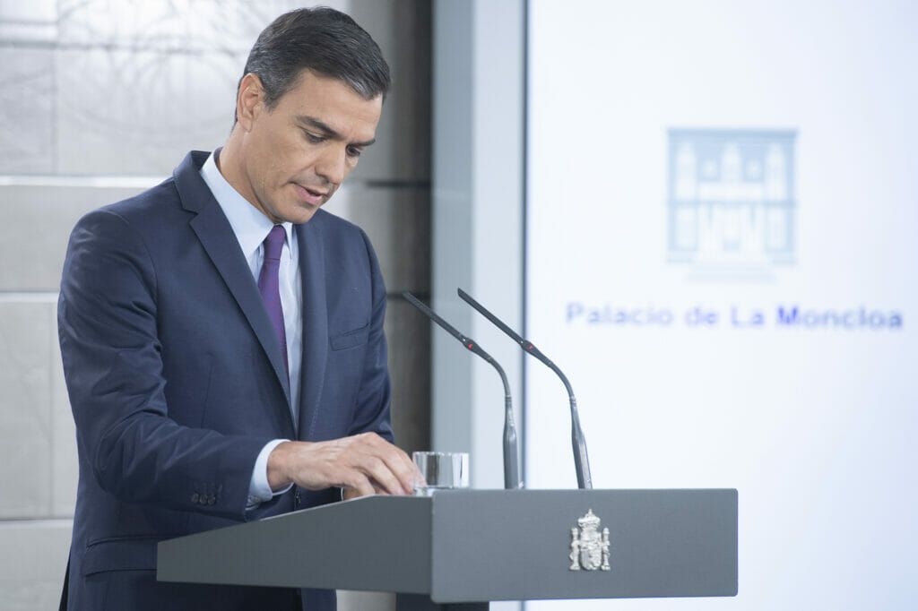 Pedro Sánchez, presidente del Gobierno de España.