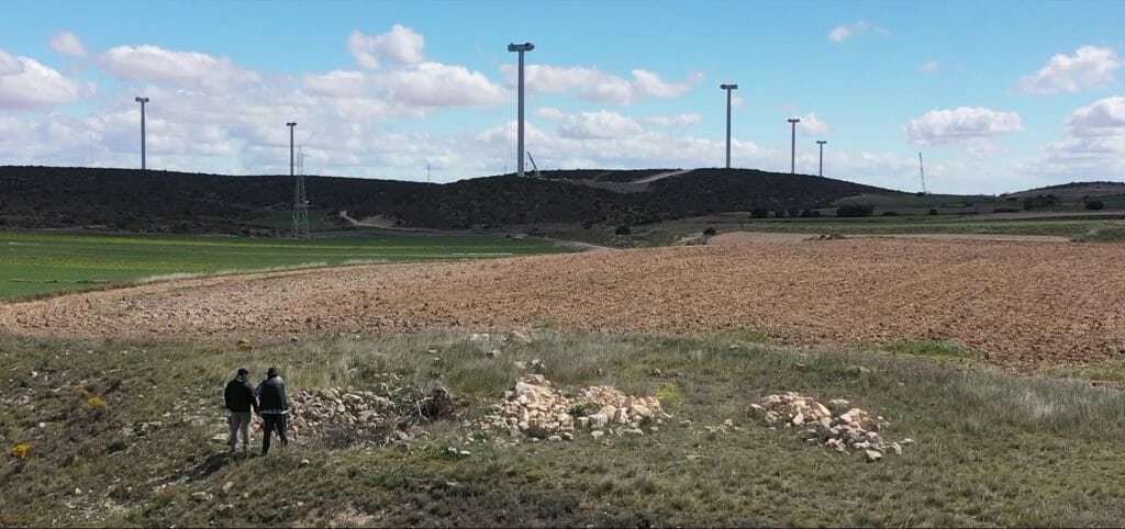 Energía eólica, parque eólico de Endesa.