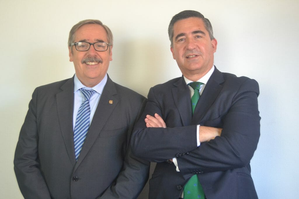 Los impulsores del CEI, Fernando Mugarza y Francisco García Cabello.