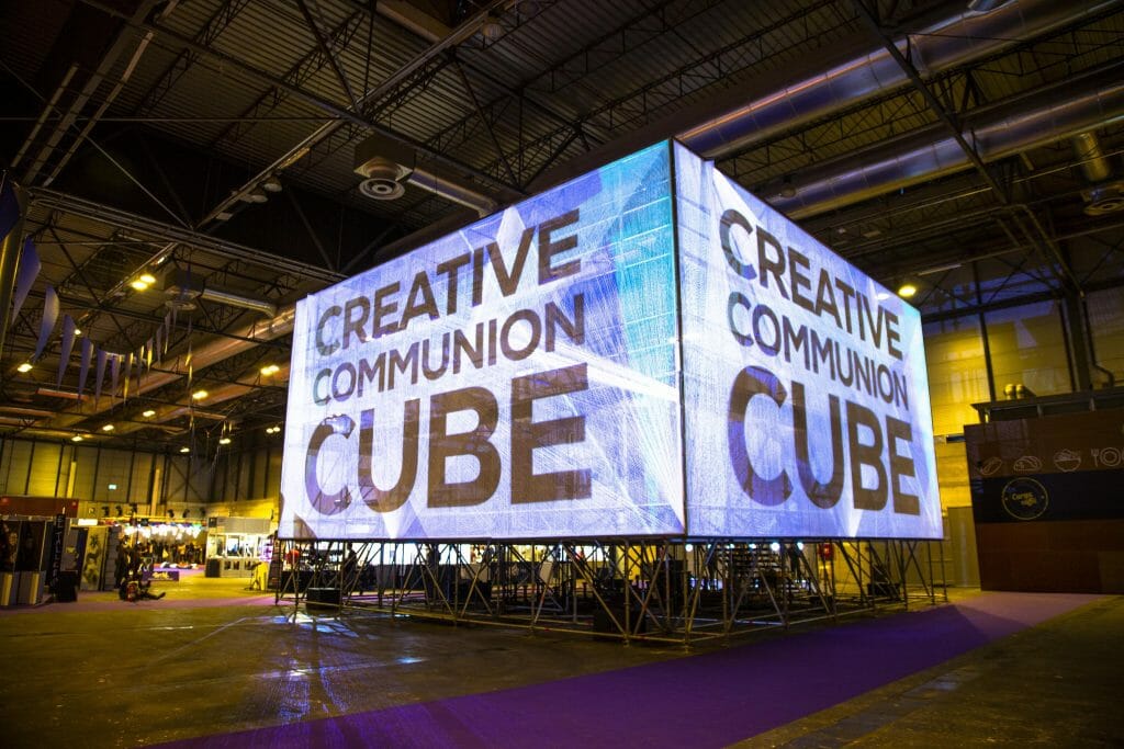 ‘Creative Communion Cube’ formará parte de Mañana, el evento donde se presentarán las iniciativas más innovadoras y humanas que están dando respuesta a los grandes retos de nuestro tiempo.