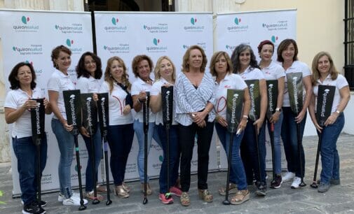 Quirónsalud apoya a unas remeras supervivientes de cáncer de mama