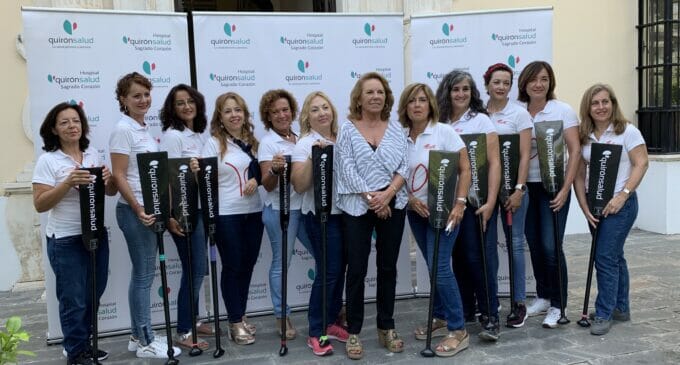 Quirónsalud apoya a unas remeras supervivientes de cáncer de mama