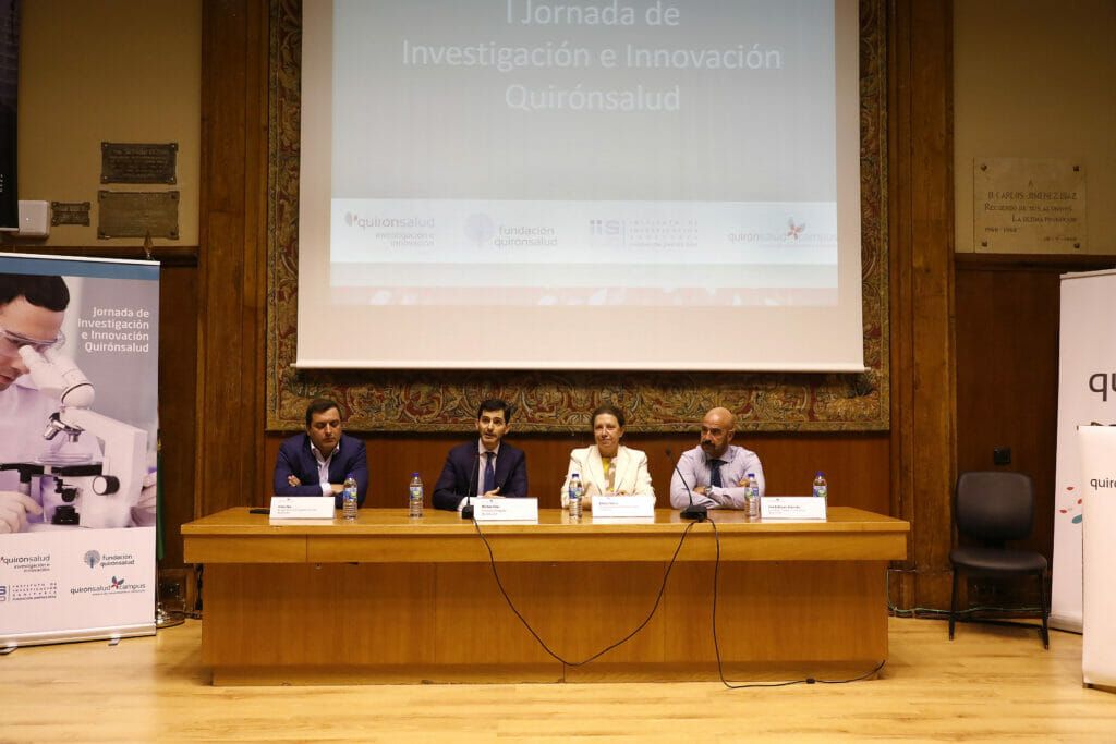 Inauguración de la I Jornada I+i de Quirónsalud.