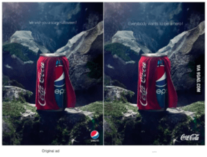 publicidad pepsi cocacola.