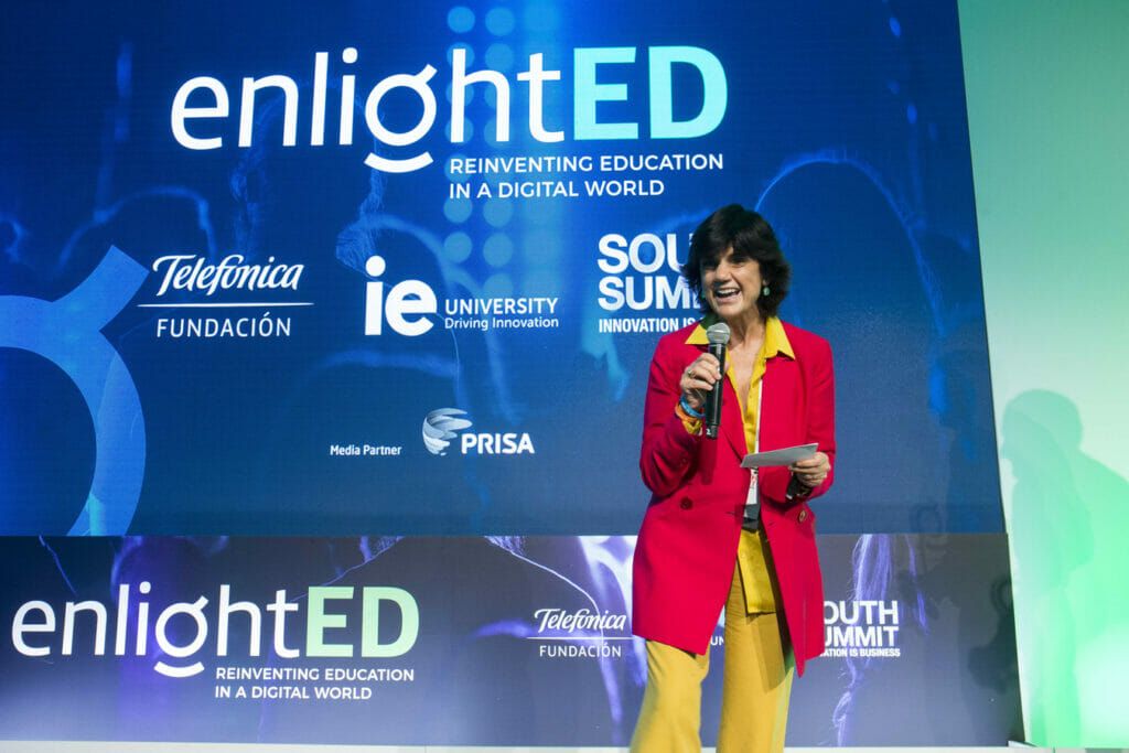 Maria Benjumea durante el South Summit 2018.