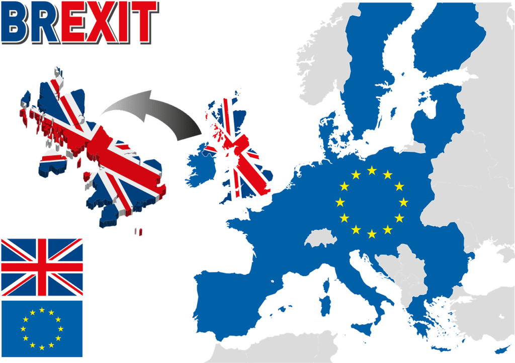 Brexit, el Reino Unido se separa de Europa.