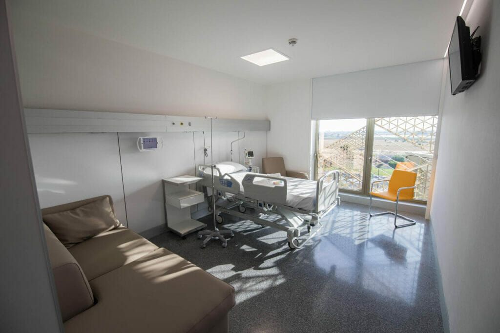 Habitación Quirónsalud Córdoba.