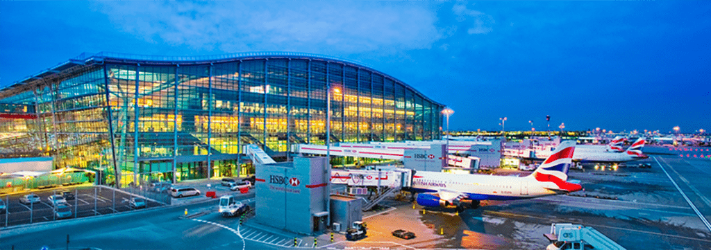 Aeropuerto de Heathrow, Londres.