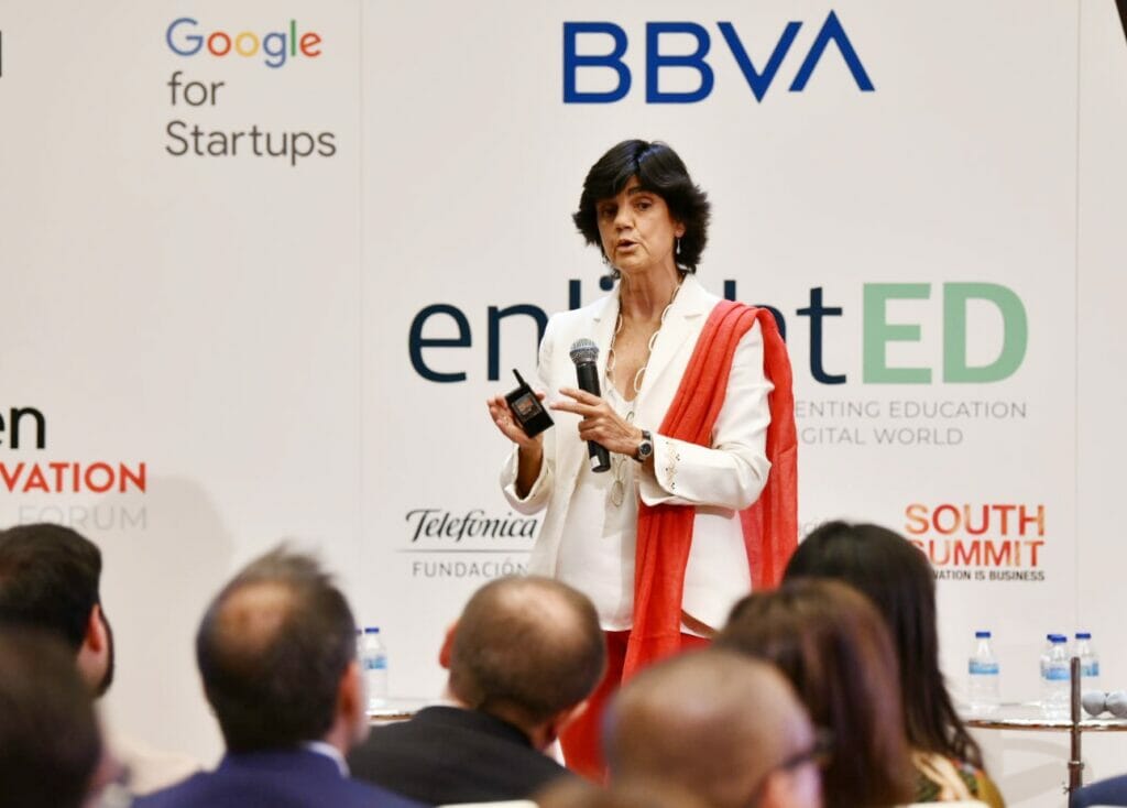 Maria Benjumea presenta el Mapa del Emprendimiento.