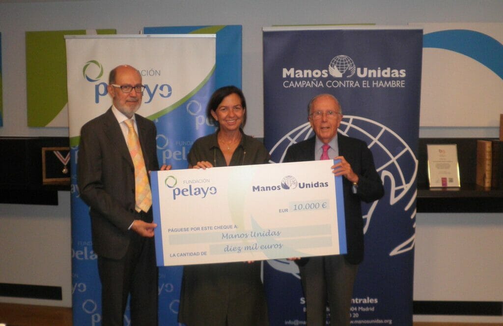 Acuerdo Fundación Pelayo con Manos Unidas.