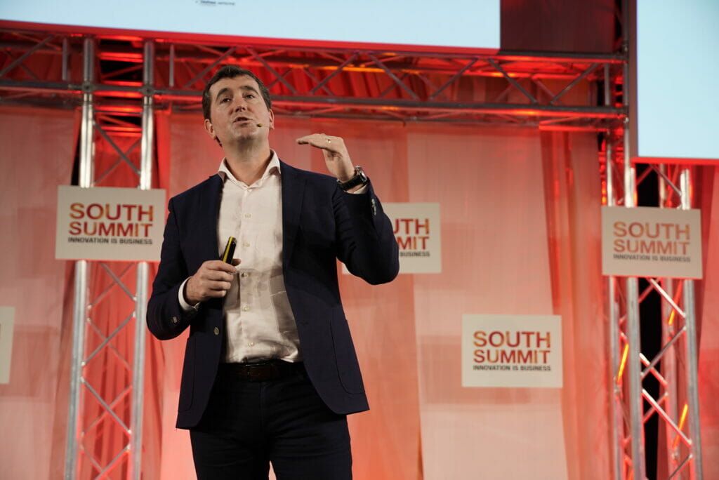 Ciaran Quilty (Facebook) en el South Summit 2019.