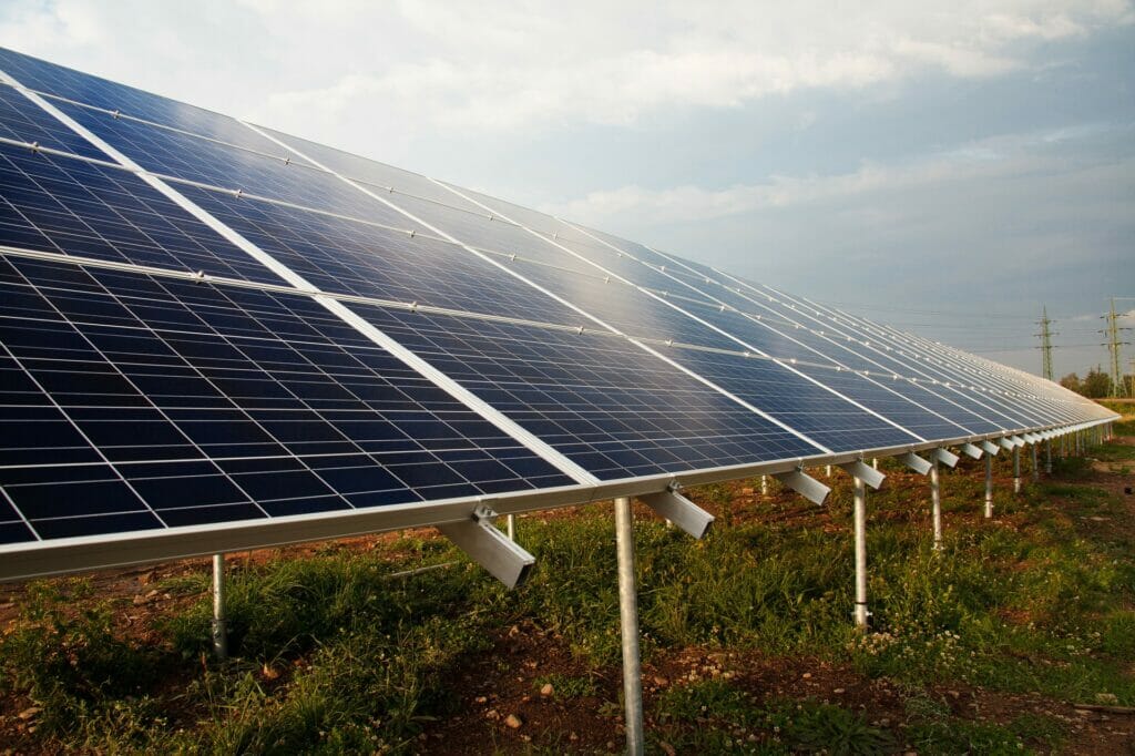 Panales de energía fotovoltaica.