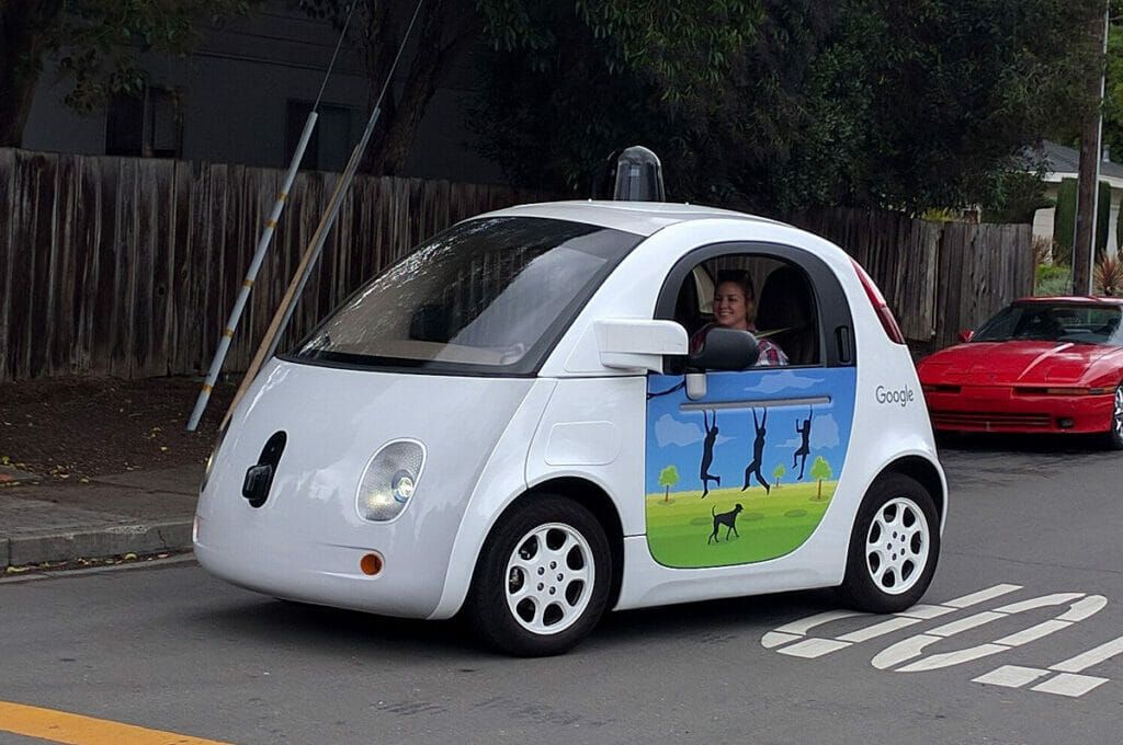 Waymo, modelo de coche autónomo de Google.