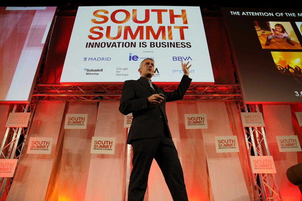 Jaime Gonzalo (Huawei) en su conferencia del South Summit.