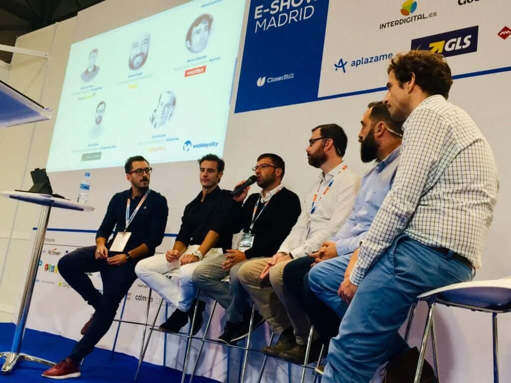 Mesa redonda sobre marketplaces en eShow 2019.