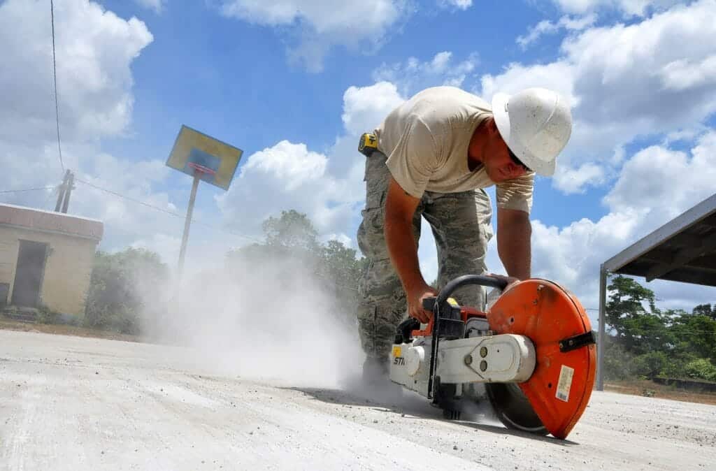 trabajador de la construcción.