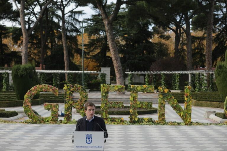 José Luis Martínez-Almeida presenta Madrid Green Capital.
