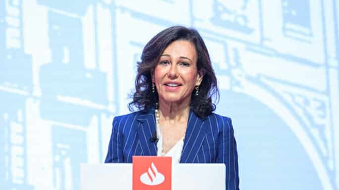 Ana Botin presidenta de Banco Santander.