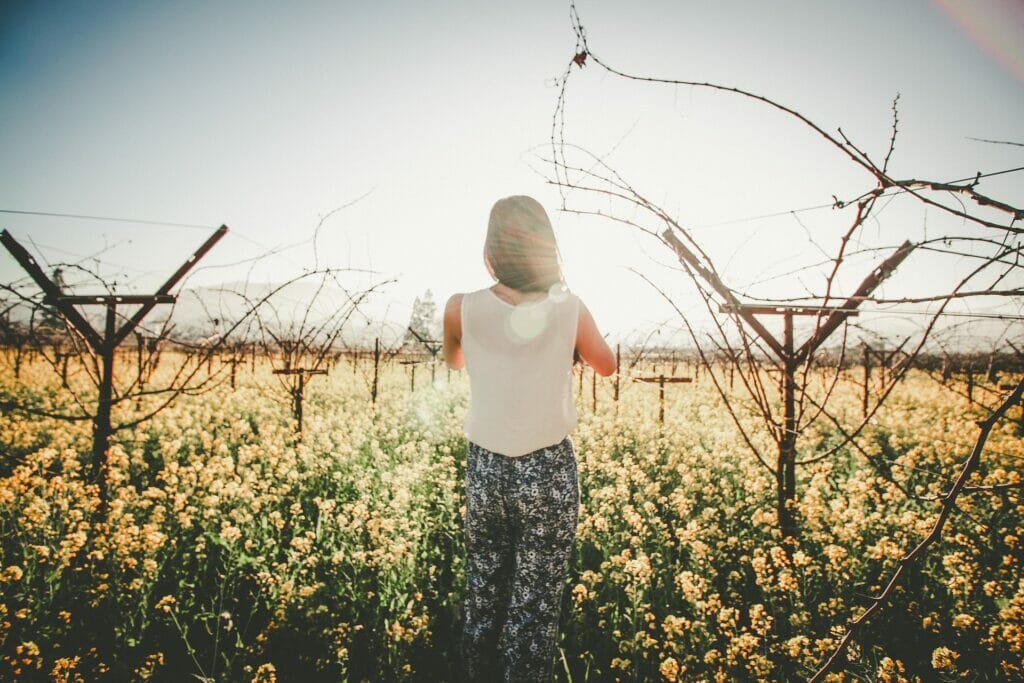 mujer en el medio rural.