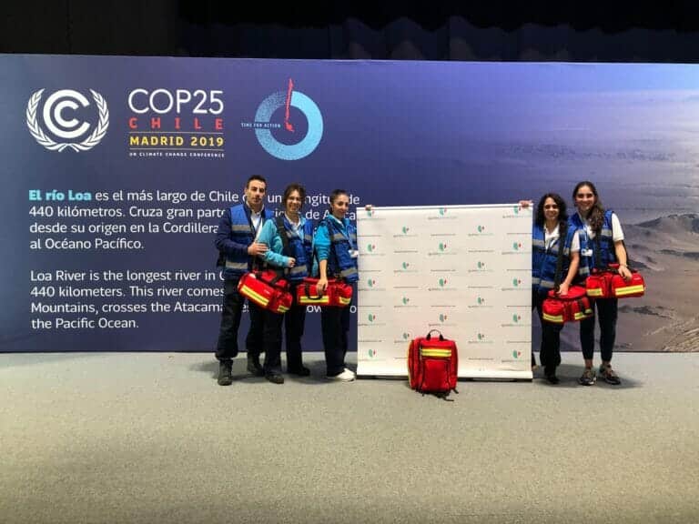 Servicio médico COP 25