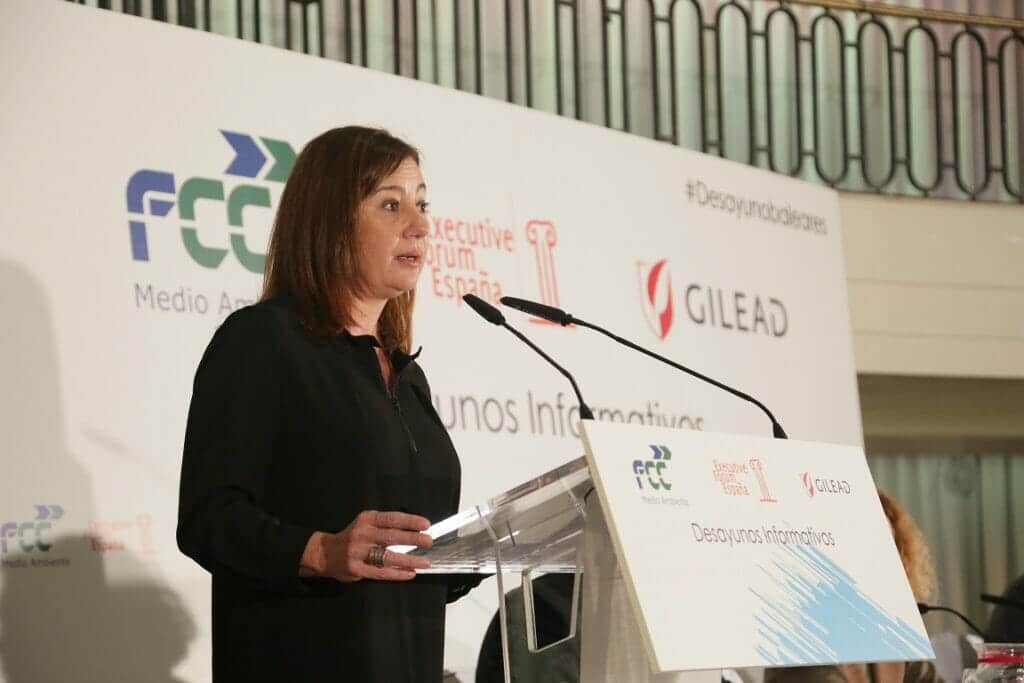 Francina Armengol, presidenta de Islas Baleares.