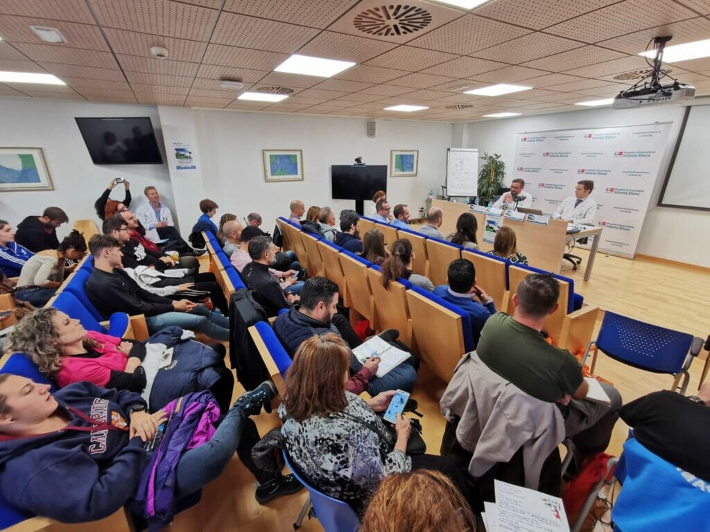 I Jornada de Traumatología Deportiva. Lesiones Deportivas en Miembros Inferiores, en el Hospital Universitario Infanta Elena.