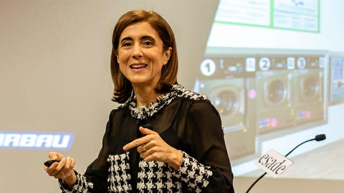 Pilar Lopez Alvarez en Desayunos Esade